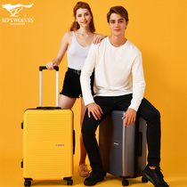 Seven wolves suitcase male suitcase 28 trolley case female universal wheel 24 suitcase 20 password box small 18 inch