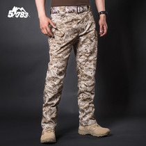  51783 Archon army fan desert tactical pants mens summer outdoor field training wear-resistant tooling trousers