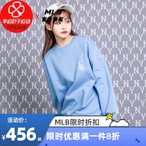  MLB sweater womens 2021 summer new LA Los Angeles dodgers casual couple loose round neck pullover mens trend