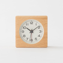 MUJI MUJI Beech clock (alarm clock function attached)