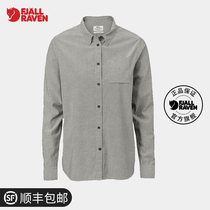 Fjallraven Arctic Fox outdoor fashion women comfortable cotton shirt brand women shirt 89973