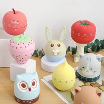 Student rotation cute time manager learning efficiency timer kitchen mechanical reminder alarm clock