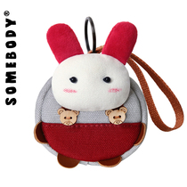 Tricolour Patch Splicing Hand Spring Summer Fun Zero Wallet Mini Cute Coin Bag Korea Canvas Small Round Bag Woman