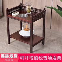Rack of 22 table for putting tea cups 22 TEA TEA WATER RACK SIDE NEXT TO SMALL SPECIAL CHESS-ROOM MAHJONG MACHINE TEACUP SHELF