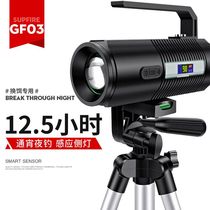 Suppire God Fire GF03 Fishing Light Blue Light Night Fishing Flashlight Ultra Bright Four Color Light Source Charging Professional Waterproof