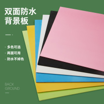 Morandi color wood board ins Wind photo background Board increased size double-sided solid color Net red food product creative shooting can be customized background wall geometry Cube still life pendulum props