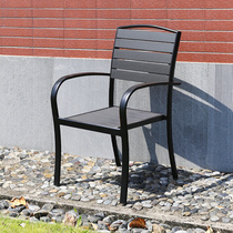 Outdoor Embalming Wood Table And Chairs Modern Minima Casual Outdoor Plastic Wood Table And Chairs Combined Patio Garden Balcony Small Table And Chairs