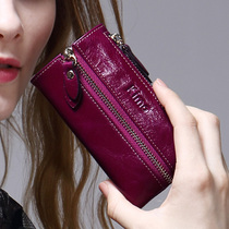 KIMO New Niche Design Package Spring Summer Real Leather Cow Leather Zipper Male Lady Zero Wallet Car Key Buckle