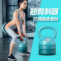 Fitness kettlebell professional hip lifter competitive womens household equipment mens adjustable heavy ball lifting pot dumbbell