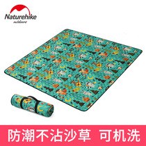 Naturehike mob outing picnic mat outdoor portable waterproof picnic cloth spring outing mat lawn grass mat