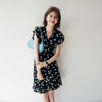 D's delicate and slim Daisy tea break skirt the fabric for breathing in summer is very cool q30913