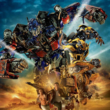 Transformers 1-5 HD original sci-fi film animation children's English learning materials