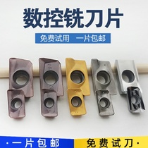 CNC milling insert APMT1604 1135PDER cemented carbide milling machine cutter head Du Long milling cutter blade R0 8