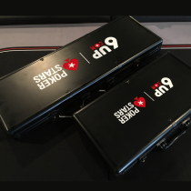 (Star Poker) Texas Holdem Chip Box Metal Aluminum Box 300 500 Chip Box (6UP)