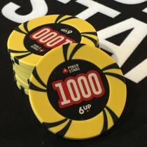 (Star Poker Selection)Texas Holdem chips 14 grams of clay chips(Windmill 6UP)