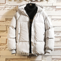 Winter cotton clothes boys coat fashion loose thickened bread clothes fashion cotton jacket fat big size cotton coat