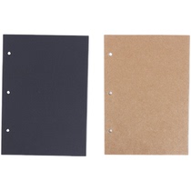 900g Kraft paper inner core hard card paper black card spare page replacement inner page (suitable for our menu book)