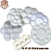 Leather sculpture dyeing palette dyeing color color husband skin carving