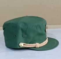 New old stock 87 vintage training cap eight seven olive green training cap old flat cap work cap