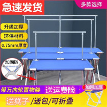 Folding table Outdoor small pendulum showstand Ground Stall Clothes Show Shelf Hair Accessories shelves Multi-level Commercial Mobile Activity