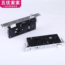 Door lock accessories Anti-theft door lock body Universal household door lock lock core square head lock tongue single and double live and double fast