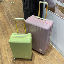 Export Japan ultra-light suitcase hinomoto silent universal wheel 20 inch student trolley case female suitcase 26