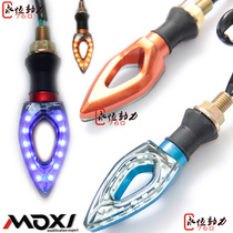 125 motorcycle turn signal LED turn light pedal moped modified light corner side light LS turn signal