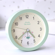 Cute Cartoon creative fashion mute night light students use home alarm clock bedside bedroom simple electronic small noise meter