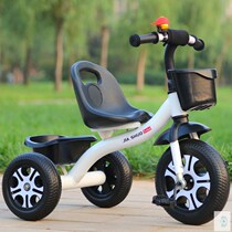 Small bicycle Childrens tricycle Baby bicycle Small child child walking baby boy girl with rear bucket stroller