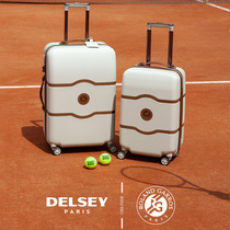 Roland Garros French net DELSEY French ambassador trolley case Classic suitcase universal wheel luggage hard case