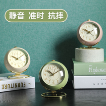 2020 new small alarm clock students with Get up artifact desktop clock boys and girls home bedroom creative clock