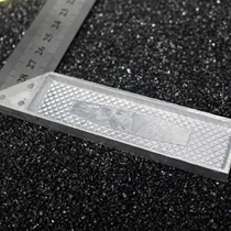 Durable thick stainless steel angle ruler widening right angle steel ruler extended large multi-function square foot 90 degrees Woodworking