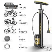 Phoenix pump bicycle household small high-voltage car electric battery car basketball universal air pipe inflator