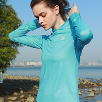 Engine bird quick-drying clothes womens T-shirt autumn sports coat womens running clothes long sleeves sun protection plain color slim type X