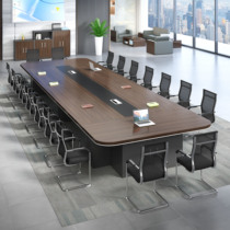 Large Plate Conference Table Long Table Brief Modern Meeting Room Negotiate Table And Chairs Portfolio Training Table Bar Table