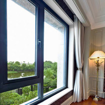 Huajian doors and windows broken bridge aluminum doors and windows sealed balcony flat upper suspension sliding window aluminum alloy soundproof floor-to-ceiling window