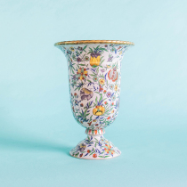 GERODI floral ceramic vase living room table side cabinet crafts ceramic ornaments