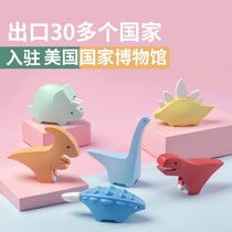 Hafu children's puzzle early childhood education cartoon Q version dinosaur toy creative model Triangle dragon Tyrannosaurus