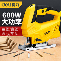 Del multi-function curve saw Woodworking cutting saw electric wire saw household handmade wooden machine small electric saw