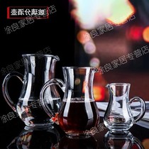 欧式红酒醒酒器壶家用水晶玻璃分酒器小号个性酒壶酒店专用醒酒。