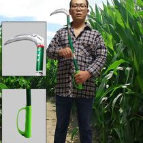 Corn sickle harvesting sorghum soybean sickle agricultural grass cutting knife sickle rice sickle high manganese steel sharp sickle