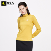 2020 Kailo Stone Women High Collar Pullover Breathable Cotton Sense Leisure Travel Outdoor Sports Long TKG2037601