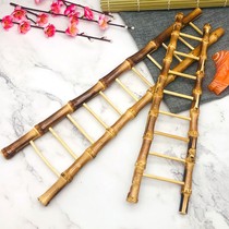 Salmon creative plate plate decoration bamboo ladder cold plate SAB decoration Japanese cuisine embellishment dish hotel mood