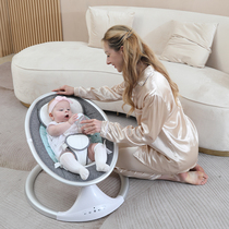 basinng Newborn baby electric rocking chair recliner Soothing chair Children with baby sleeping artifact Baby cradle bed