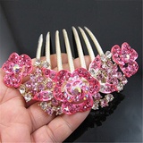 Korean style hairpin comb hair comb bridal hairpin headdress disc hairpin pin fashion bridesmaid hairpin hairpin