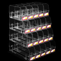 Covered cigarette shelf Multi-layer smoke pusher Commissary supermarket automatic cigarette pusher Wide smoke medium smoke shaped