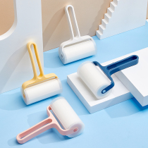 Clay wool tearable roller felt roller brush sticky hair artifact brush clothes sticky dust removal hair removal replacement roll paper pack