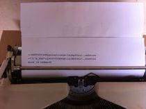 TIPPA portable typewriter 1960 German TRIUMPH normal use