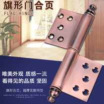Welding flag-shaped fire gates Flag-type Hinge Detachable Door Shaft Iron Door Hinge Hinge SECURITY DOOR STAINLESS STEEL 5 INCH