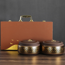 Purple sand tea pot large ceramic black tea half a catty tea packaging box universal empty gift box gift customization